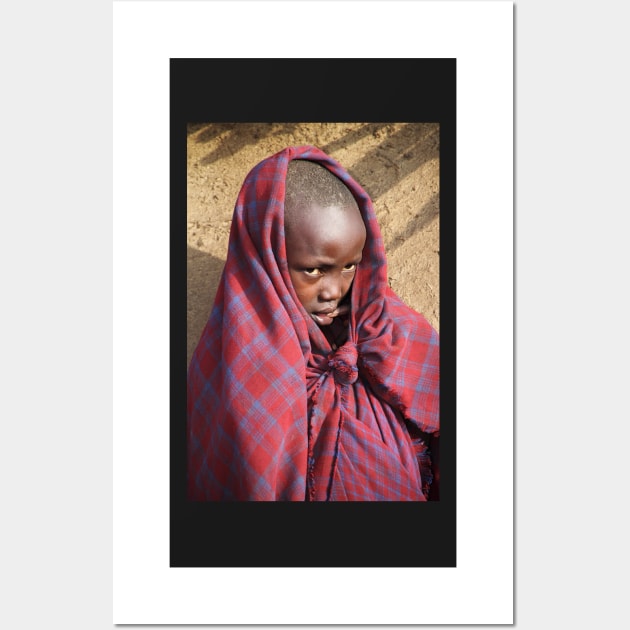 Young Maasai Girl Wall Art by Carole-Anne